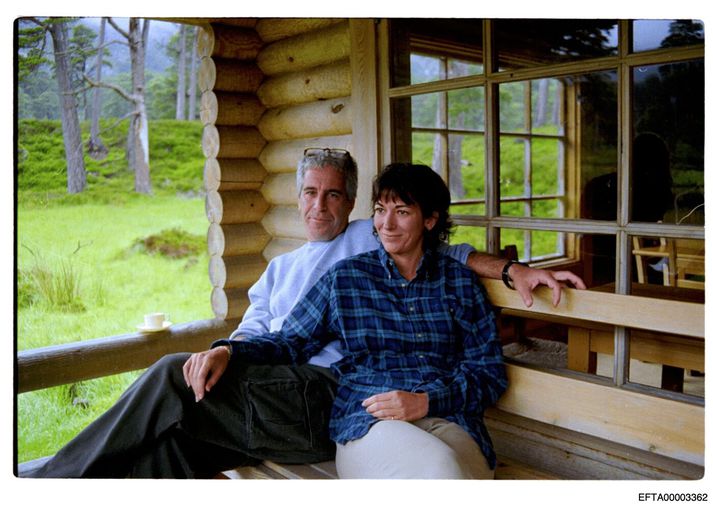 Jeffrey Epstein og Ghislaine Maxwell.