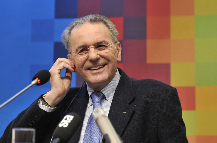 Belginn Jacques Rogge er forseti Alþjóða Ólympíunefndarinnar (IOC).