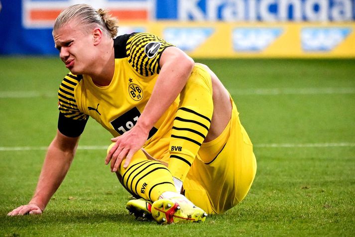 Erling Haaland á framtíðina fyrir sér í boltanum enda ennþá bara 21 árs gamall.