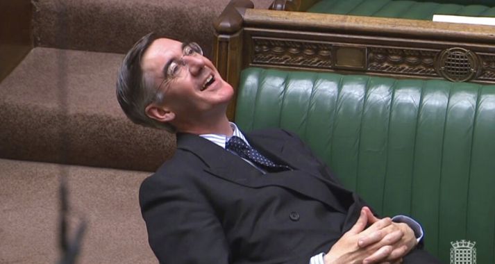 Íhaldsmaðurinn Jacob Rees-Mogg hefur verið einn helsti Brexit-sinninn á breska þinginu.