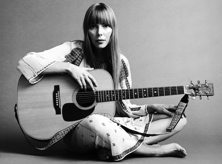 Joni Mitchell á hátindi ferils síns.