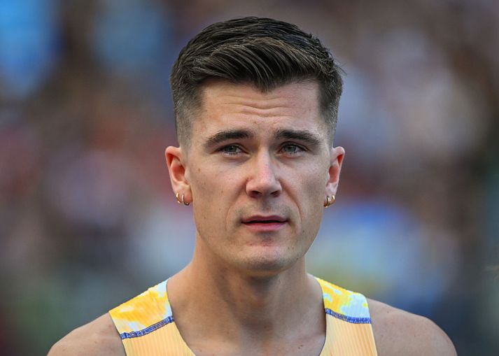Jakob Ingebrigtsen var afar kokhraustur þrátt fyrir að hafa ekki náð verðlaunasæti í gær.