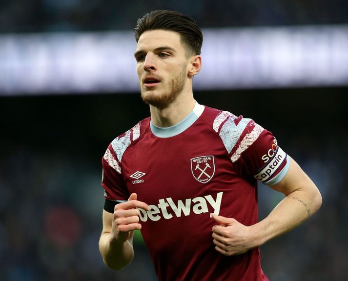 Declan Rice og félagar í West Ham unnu sinn riðil í Sambandsdeildinni.