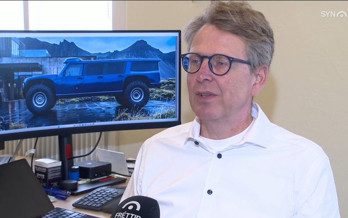 Ari Arnórsson bílahönnuður hefur unnið að þróun bílsins í tuttugu ár.