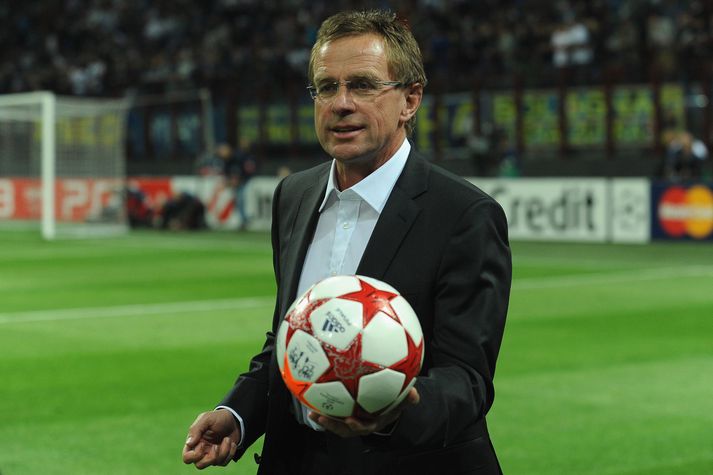 Rangnick kom Schalke 04 í undanúrslit Meistaradeildar Evrópu árið 2011, þar beið liðið lægri hlut gegn Manchester United.