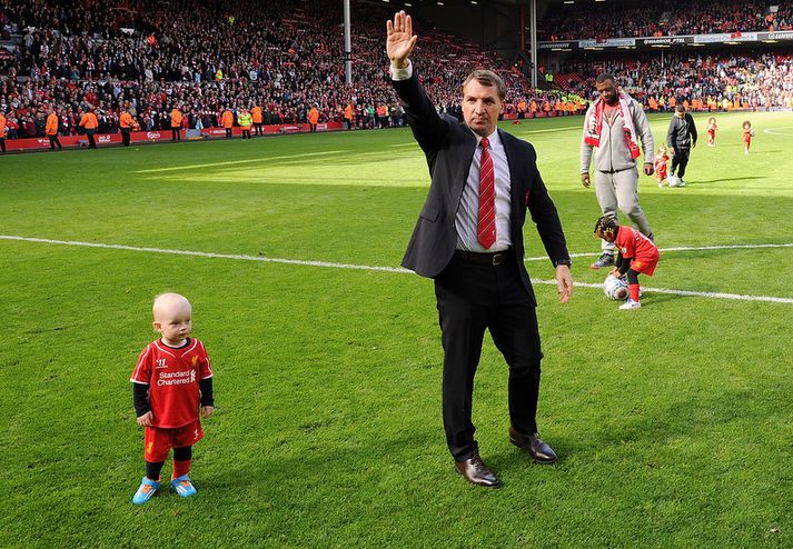 Brendan Rodgers, knattspyrnustjóri Liverpool.