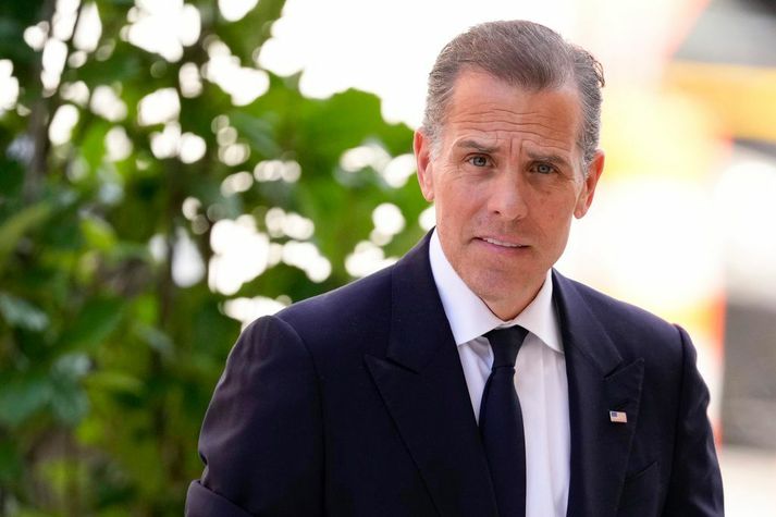 Hunter Biden mætir til dóms í Wilmington í Delaware á föstudag. Hann segist saklaus af því að hafa keypt byssu ólöglega fyrir sex árum.