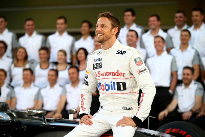 Button ekur með Fernando Alonso en Kevin Magnussen verður tilraunaökumaður.