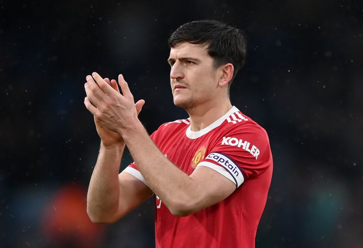 Harry Maguire hefur átt erfitt uppdráttar í vetur.