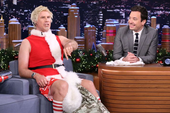 Will Ferrell kynnti nýjan jólasvein í viðtalsþætti Jimmy Fallon í desember.