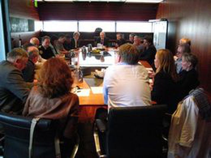 Samráðsfundur ,,lykilaðila" í miðborginni fundaði í Ráðhúsinu í gær