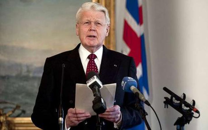 Ólafur Ragnar Grímsson, forseti Íslands, er nú staddur á ráðstefnu í Genúa á Ítalíu, um skuldavandann í Evrópu og víðar.
