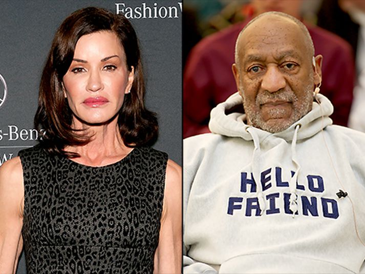 Janice Dickinson og Bill Cosby.