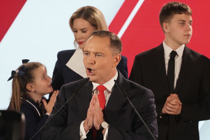 Karol Nawrocki, nýr forseti Póllands.