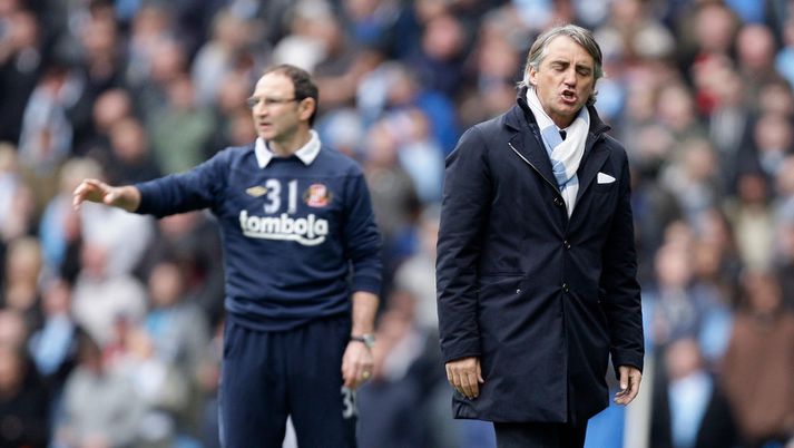 Roberto Mancini, stjóri Manchester City.