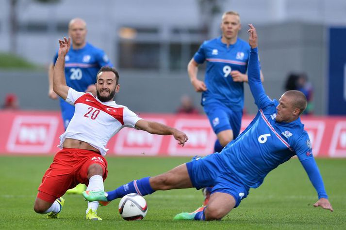 Ragnar í landsleik gegn Tyrkjum á dögunum.