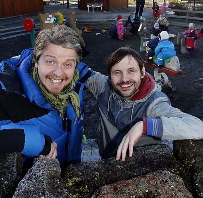 Hljómsveitin Pollapönk heldur útgáfutónleika í Salnum í Kópavogi. fréttablaðið/valli