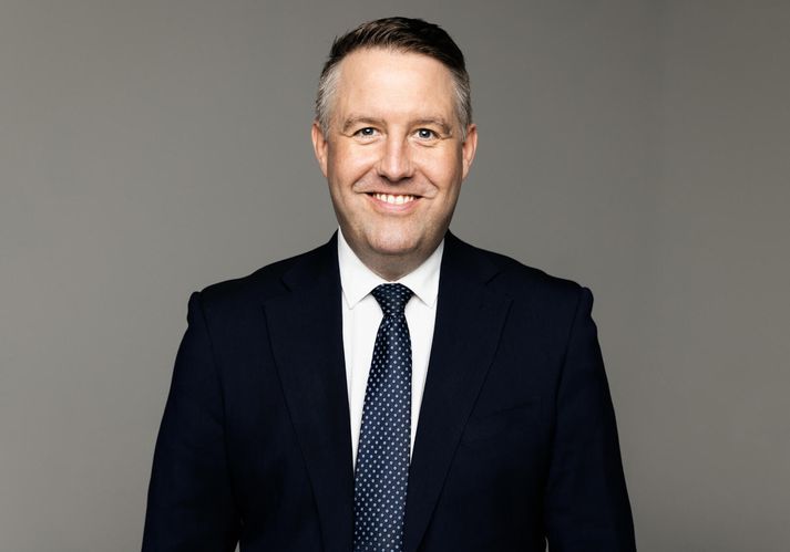 Kjartan Smári Höskuldsson, framkvæmdastjóri Íslandssjóða, en sjóðir í rekstri sjóðastýringarfélagsins áttu hverfandi eignarhlut í Icelandair um síðustu áramót.