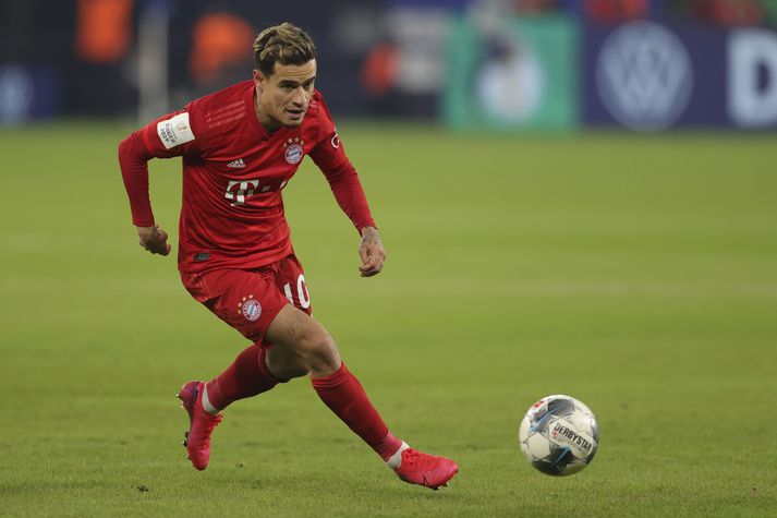 Coutinho í leik með Bayern.