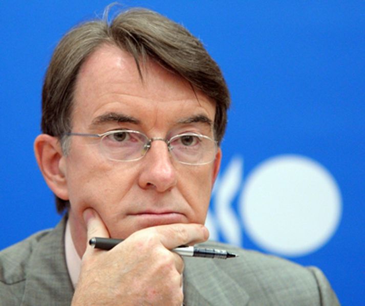 Peter Mandelson, viðskiptaráðherra Evrópusambandsins. Mynd/ AFP