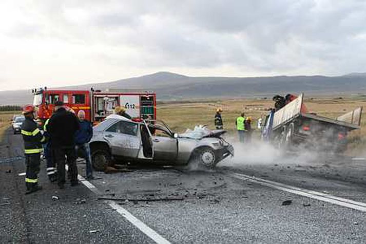 „Oft á tíðum eru sjúklingar hinsvegar að taka lyf sem hafa slæfandi áhrif og því ættu þeir alls ekki að keyra."