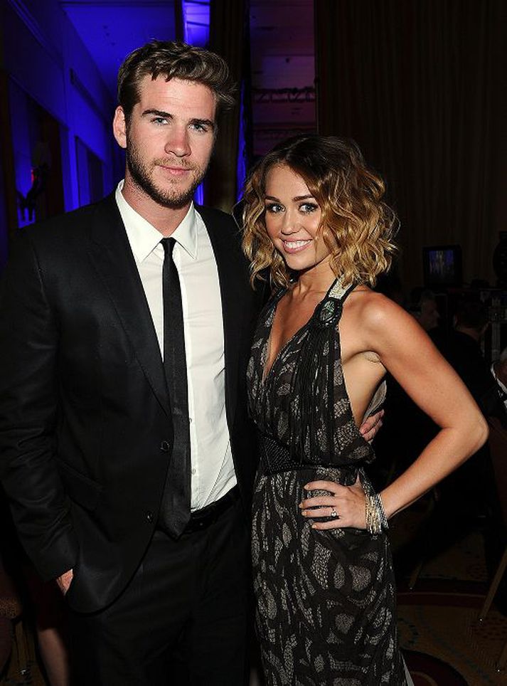 Miley Cyrus og Liam Hemsworth ætla að bíða með barneignir.nordicphotos/getty