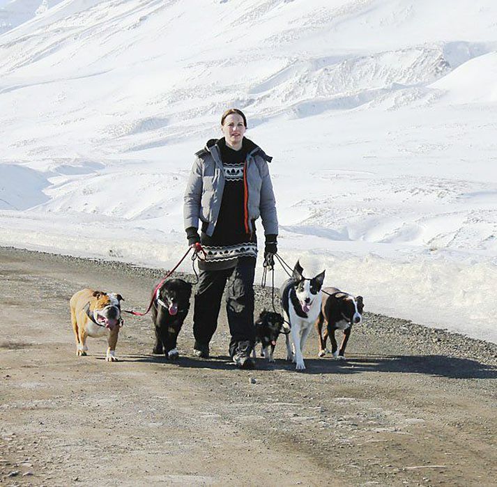 Heiðrún Villa Ingudóttir hundaatferlisfræðingur leggur áherslu á að finna rétt prógramm fyrir hvern hund.