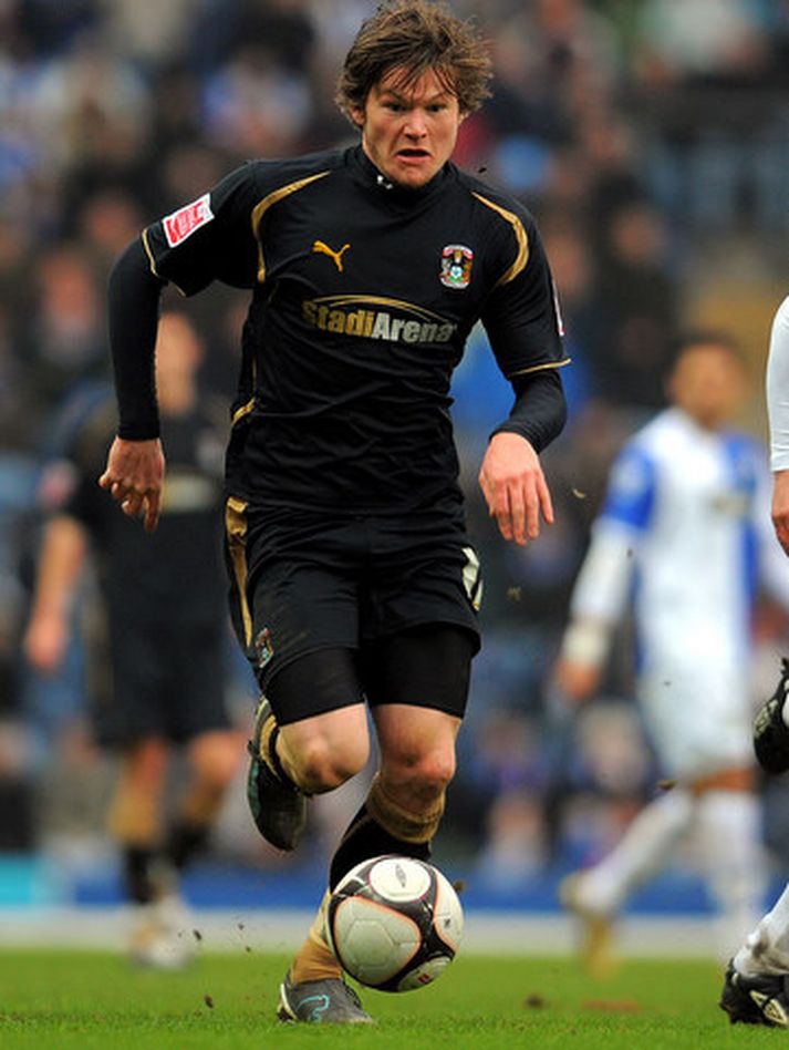 Aron Einar Gunnarsson hjá Coventry.