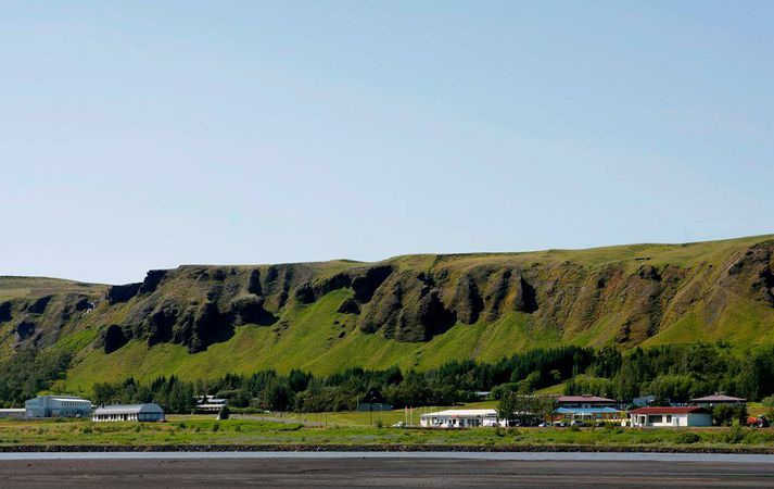 Þremenningarnir voru handteknir við Kirkjubæjarklaustur.