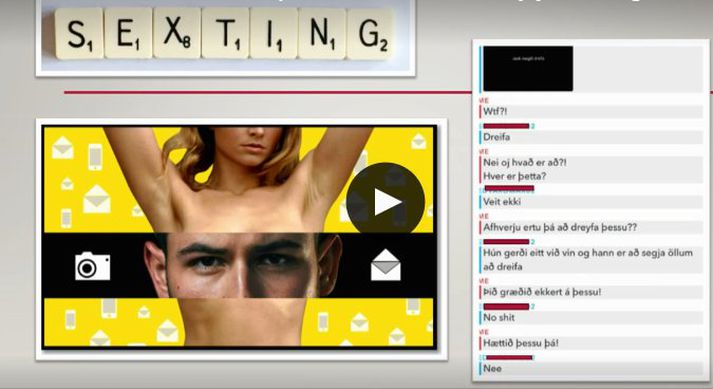 Kolbrún segir að pressan á að senda nektarmyndir og pressan á að dreifa myndum sé mikil.