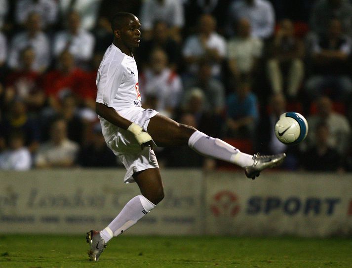 Darren Bent í leik með Tottenham.
