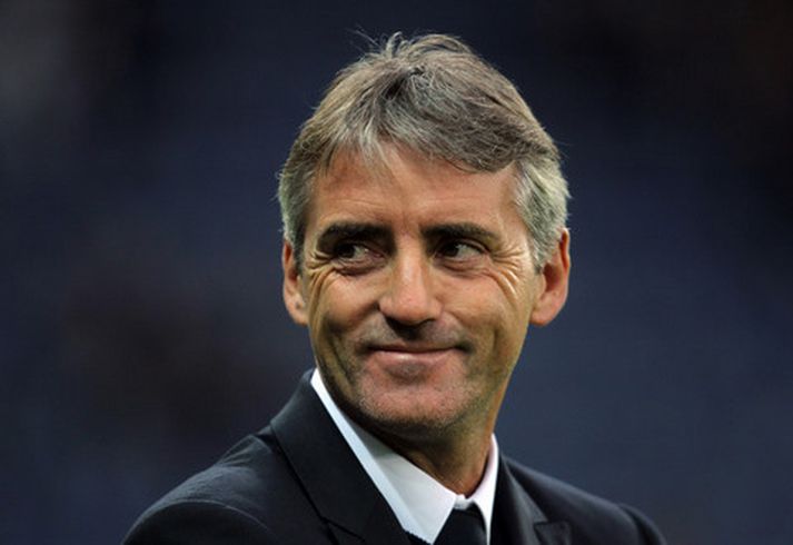 Roberto Mancini, stjóri Manchester City.