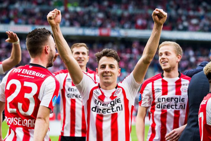 Santiago Arias var valinn besti leikmaður hollensku úrvalsdeildarinnar á síðustu leiktíð. Hann hefur samið við Atletico Madrid.