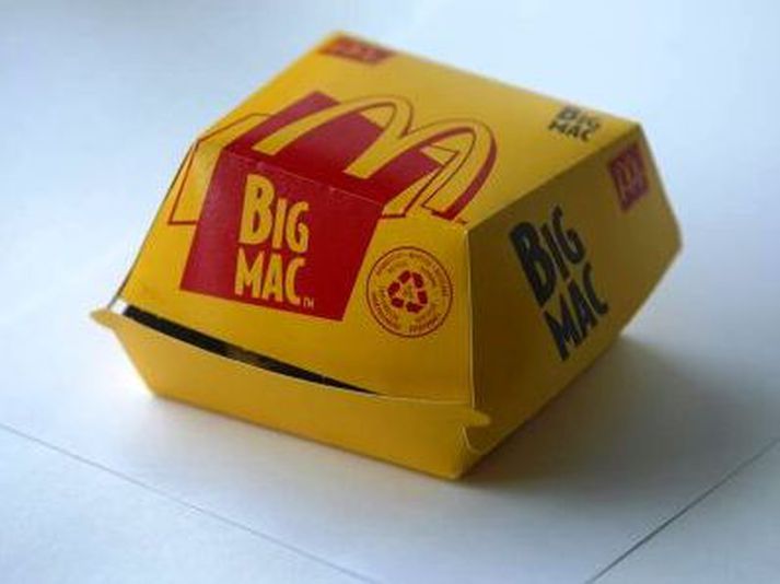 Hægt var að fá sér Big Mac í gær en litli bróðir hans ostborgarinn var fjarri góðu gamni.