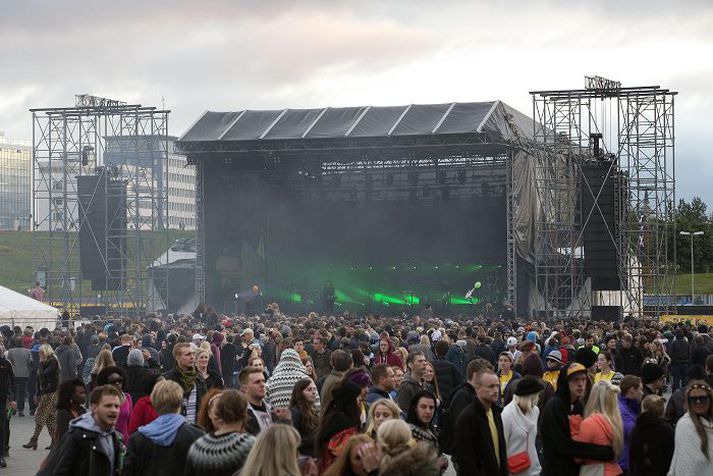 Svo mikið fjör var á Secret Solstice að íbúum í nágrenninu þótti sumum nóg um.