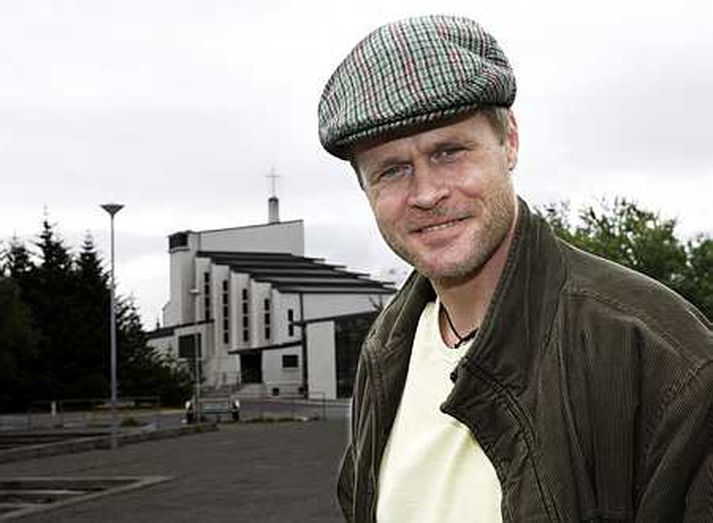 Davíð Þór Jónsson guðfræðinemi.