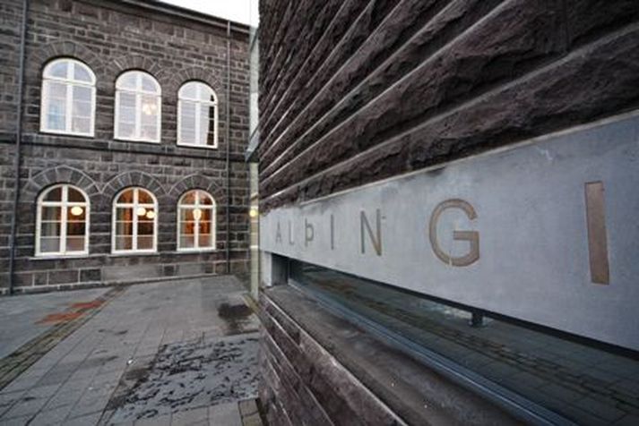 Frumvarpið var samþykkt á Alþingi í morgun. Mynd/ Anton Brink.