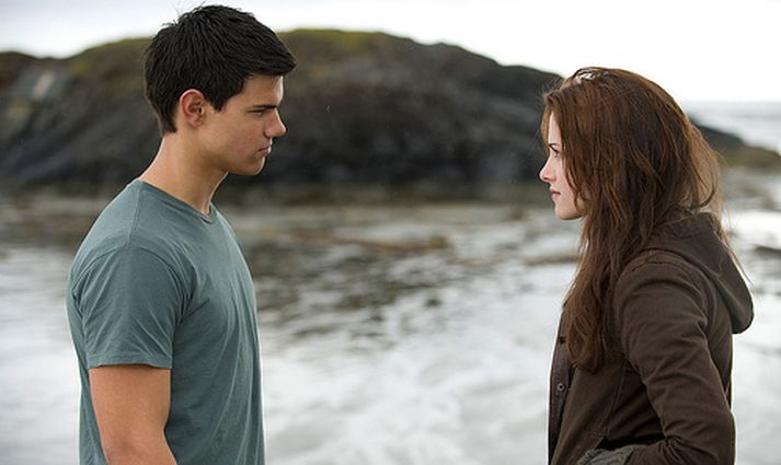 Jacob og Bella í Twilight-myndinni New Moon.