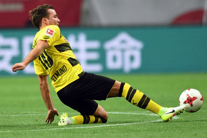 Mario Götze á ferðinni í leiknum á móti Urawa Reds