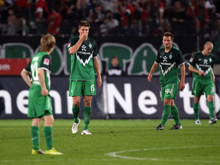 Það fór illa fyrir Werder Bremen i kvöld.
