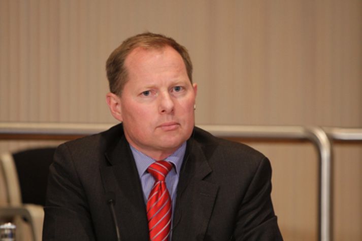Svein Harald Oygard kynnti stefnu Seðlabankans í dag. Mynd/ Vilhelm.