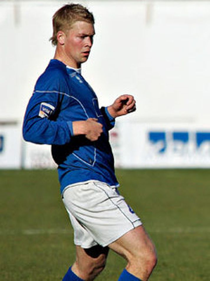Kristján Hauksson, fyrirliði Fram.