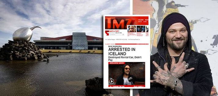 Fréttavefur TMZ vitnar í frétt Vísis í dag