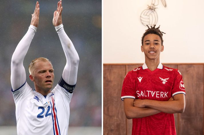 Loki Kristjánsson lætur sig eflaust dreyma um feril í líkingu við þann sem Eiður Smári Guðjohnsen átti.