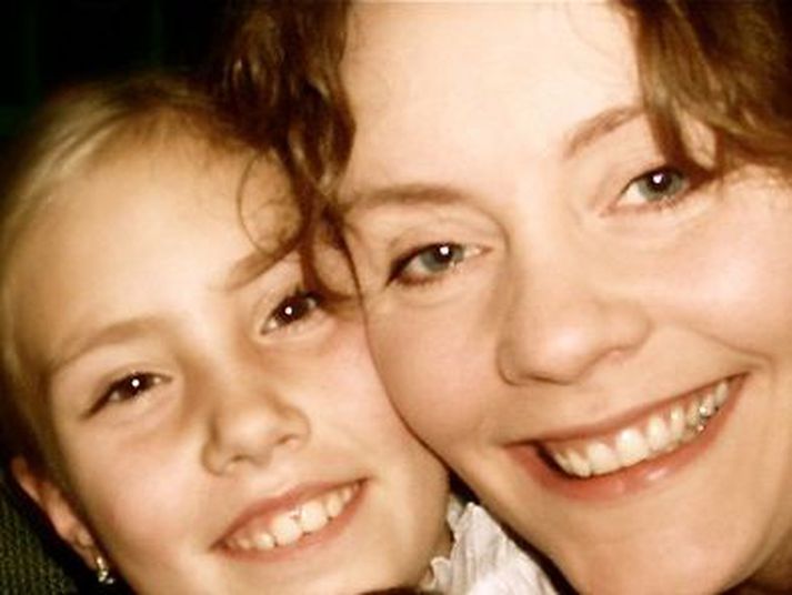 Elsa og Katrín María dóttir hennar. Mynd/ Af facebook síðu.