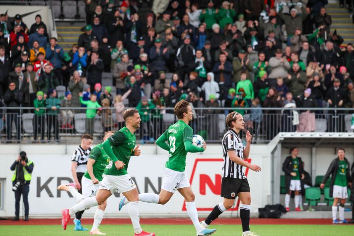 Kristófer Ingi kom inn á með krafti gegn KR á dögunum. Leik sem markaði endurkomu hans á knattspyrnuvöllinn.
