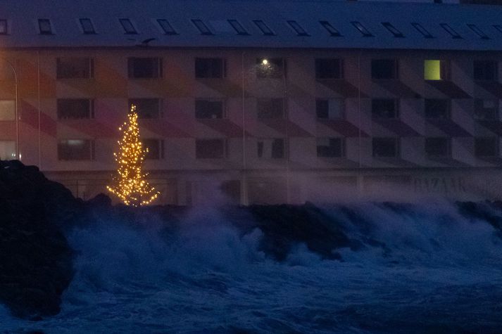 Veðrið á að ganga niður í höfuðborginni um áttaeytið í fyrramálið.