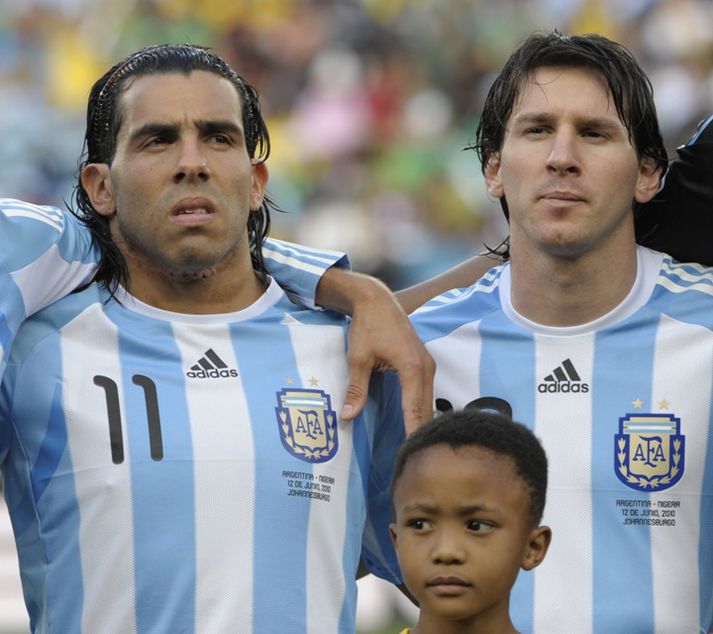 Tevez og Messi eru miklir Oasis-menn.