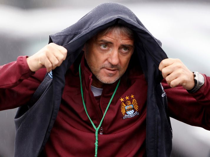 Roberto Mancini, stjóri Manchester City.