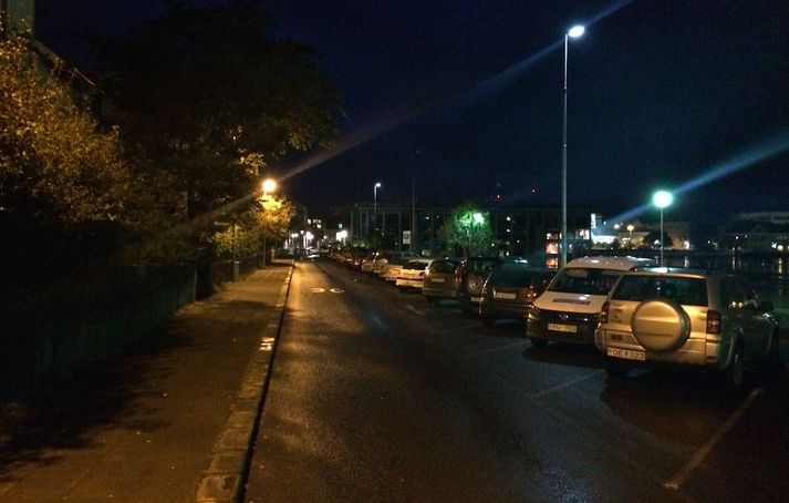Fyrri nauðgunartilraunin var í Tjarnargötu um klukkan þrjú að næturlagi.